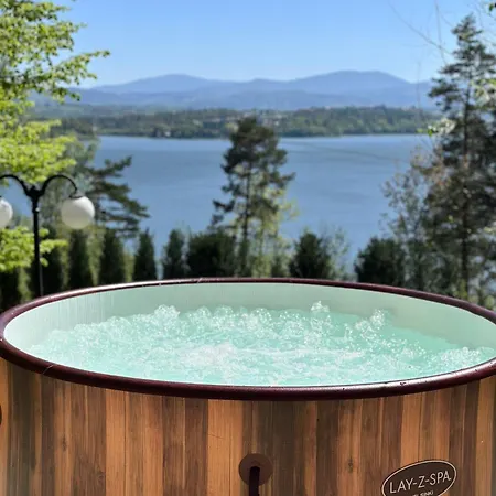 Bukowa Jezioro Zywieckie Beskid Zywiecki Slaski Sauna Jacuzzi Kominek Morsowanie Zywiec Szczyrk * Tresna