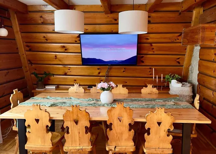 Bukowa Jezioro Zywieckie Beskid Zywiecki Slaski Sauna Jacuzzi Kominek Morsowanie Zywiec Szczyrk Horská chata *