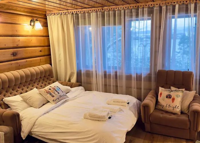 Horská chata Bukowa Jezioro Zywieckie Beskid Zywiecki Slaski Sauna Jacuzzi Kominek Morsowanie Zywiec Szczyrk *