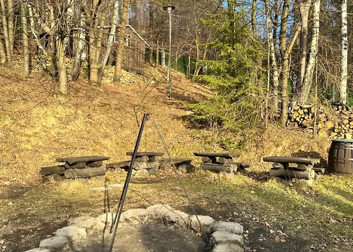 Bukowa Jezioro Zywieckie Beskid Zywiecki Slaski Sauna Jacuzzi Kominek Morsowanie Zywiec Szczyrk Horská chata